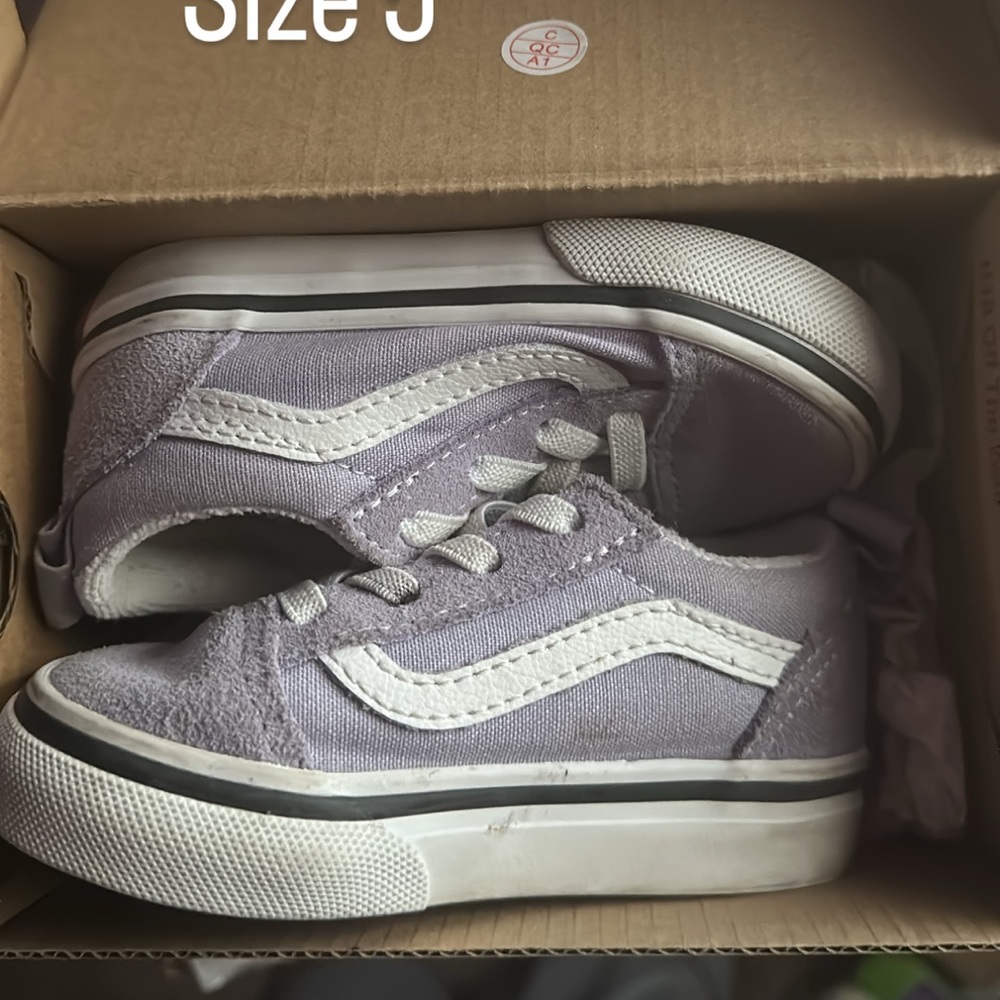 Purple toddler Vans